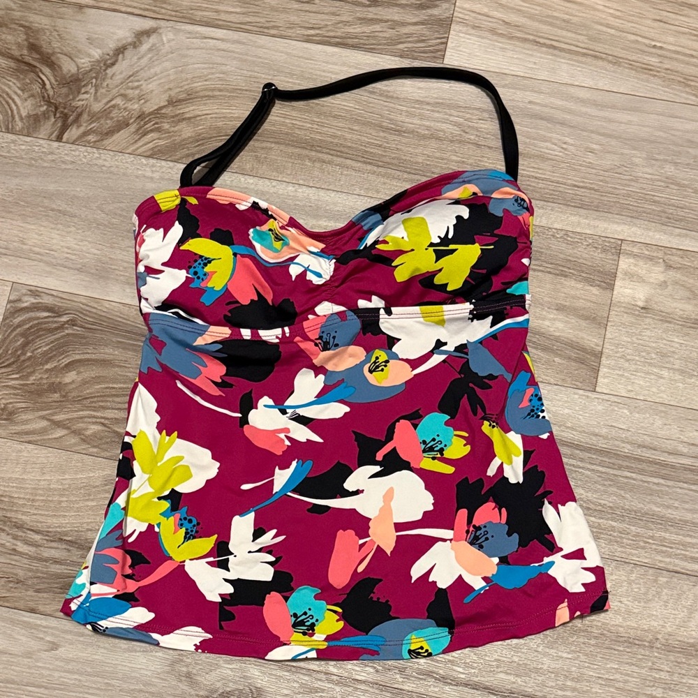 Floral Women's Swim Top
